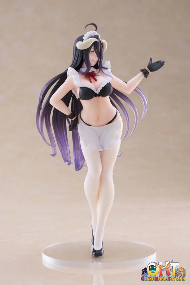 Taito Overlord Iv Coreful Figure Albedo Maid Ver. Prize