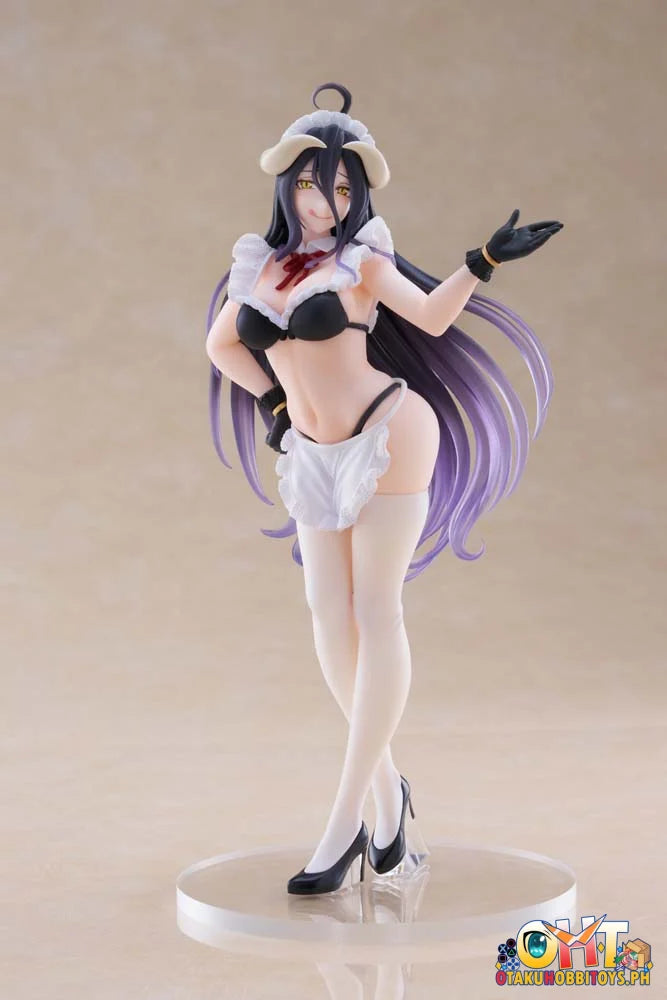 Taito Overlord Iv Coreful Figure Albedo Maid Ver. Prize
