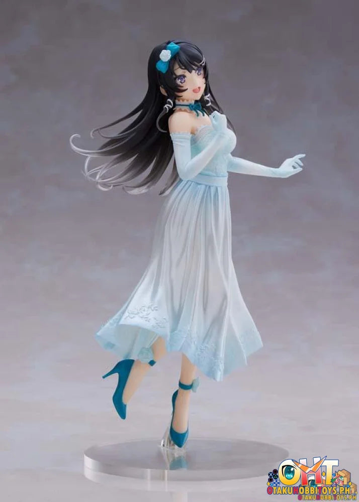 Taito Rascal Does Not Dream Of Bunny Girl Senpai Coreful Figure Mai Sakurajima Party Dress Ver.