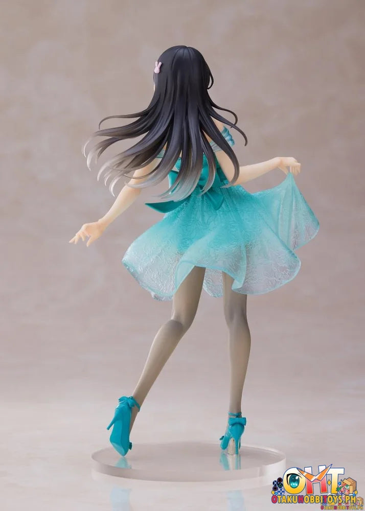 Taito Rascal Does Not Dream Of Bunny Girl Senpai Coreful Figure Sakurajima Mai Clear Dress Ver Prize