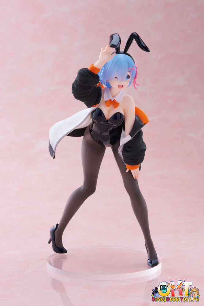 Taito Re:zero Starting Life In Another World Coreful Figure Rem [Jacket Bunny Ver.] Prize