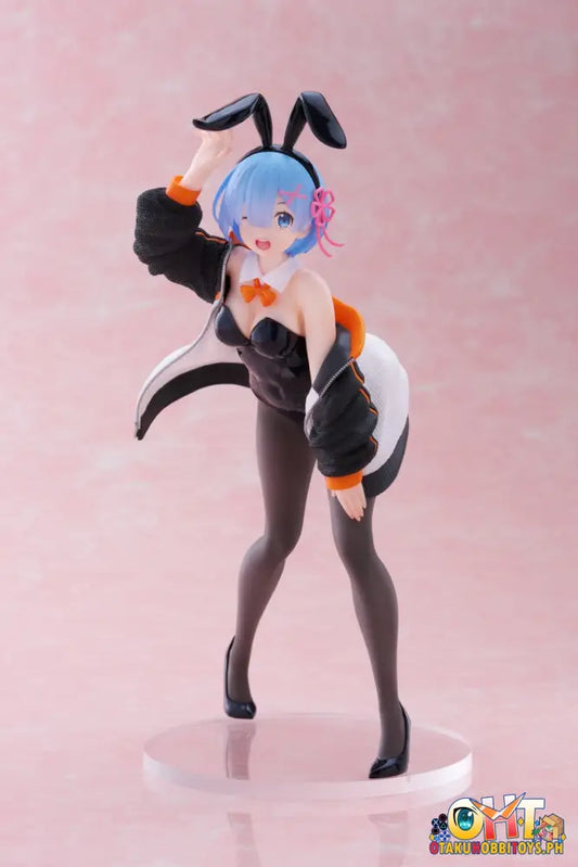 Taito Re:zero Starting Life In Another World Coreful Figure Rem [Jacket Bunny Ver.] Prize