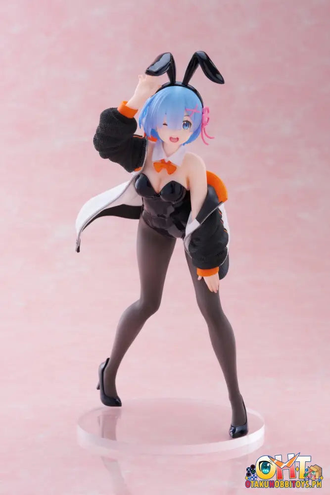 Taito Re:zero Starting Life In Another World Coreful Figure Rem [Jacket Bunny Ver.] Prize