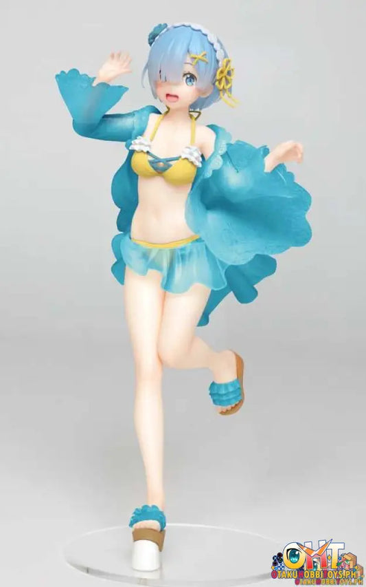 Taito Re:zero Starting Life In Another World Precious Figure Rem Original Frill Swimwear Ver.