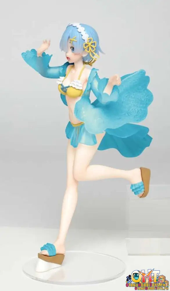 Taito Re:zero Starting Life In Another World Precious Figure Rem Original Frill Swimwear Ver.