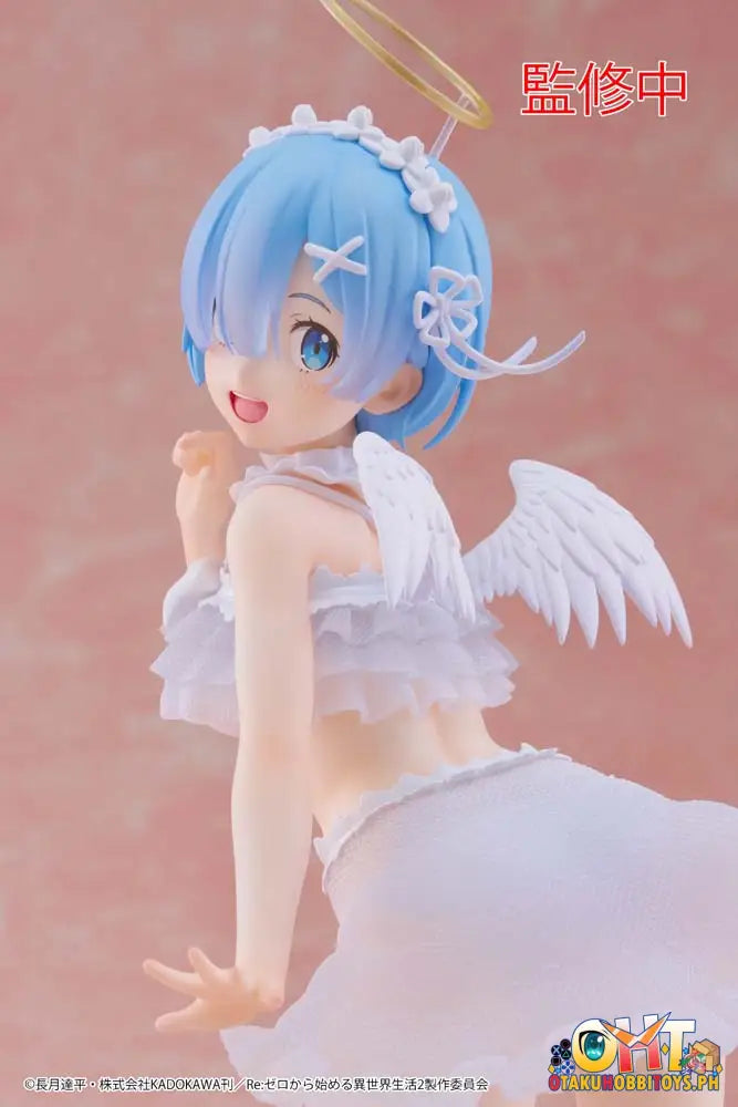Taito Re:zero - Starting Life In Another World Precious Figure Rem Pretty Angel Ver Prize