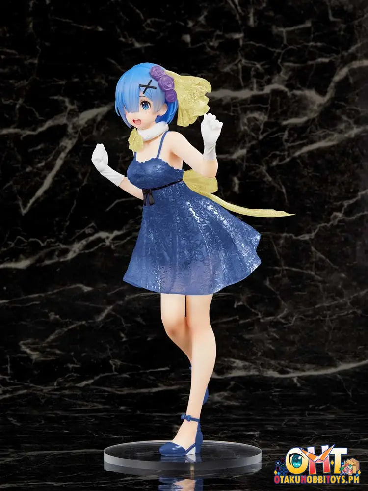 Taito Re:zero - Starting Life In Another World Precious Figure Rem Clear Dress Ver. Renewal Edition
