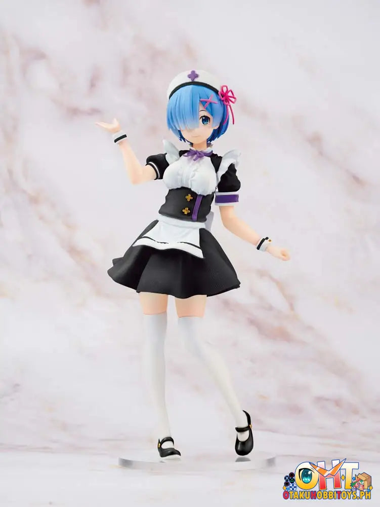 Taito Re:zero Starting Life In Another World Precious Figure Rem Nurse Maid Ver. Renewal Edition