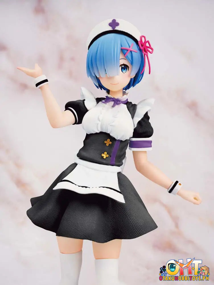 Taito Re:zero Starting Life In Another World Precious Figure Rem Nurse Maid Ver. Renewal Edition