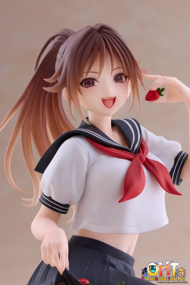 TAITO Strawberry 100% Desktop Cute Figure - Satsuki Kitaoji (School uniform Ver.) - Prize Figure