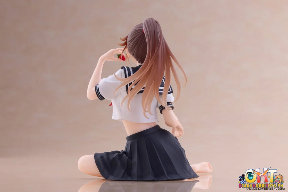 TAITO Strawberry 100% Desktop Cute Figure - Satsuki Kitaoji (School uniform Ver.) - Prize Figure