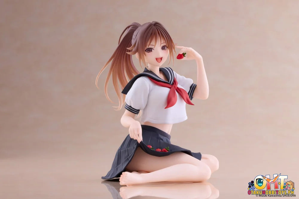 TAITO Strawberry 100% Desktop Cute Figure - Satsuki Kitaoji (School uniform Ver.) - Prize Figure