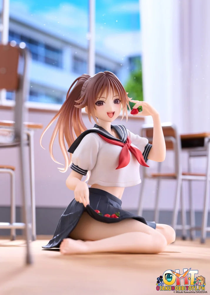 TAITO Strawberry 100% Desktop Cute Figure - Satsuki Kitaoji (School uniform Ver.) - Prize Figure