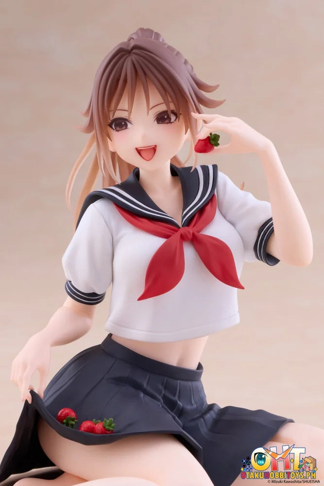 TAITO Strawberry 100% Desktop Cute Figure - Satsuki Kitaoji (School uniform Ver.) - Prize Figure