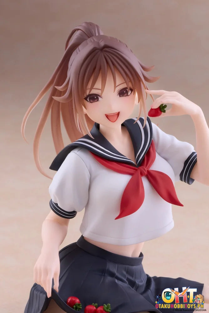 TAITO Strawberry 100% Desktop Cute Figure - Satsuki Kitaoji (School uniform Ver.) - Prize Figure