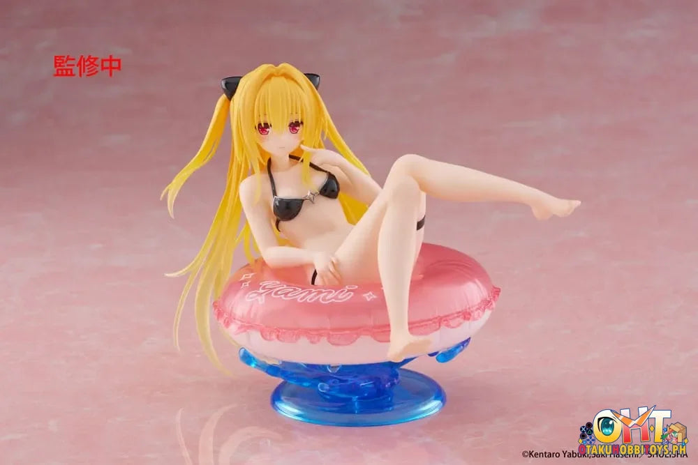 TAITO To Love-Ru Darkness Aqua Float Girls Figure - Golden Darkness Prize Figure