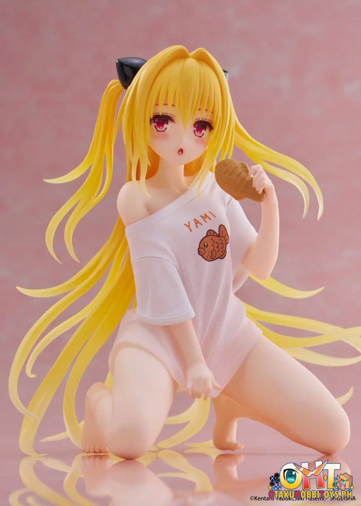 TAITO To Love Ru Darkness Desktop Cute Figure Golden Darkness (Roomwear Ver.) Prize Figure