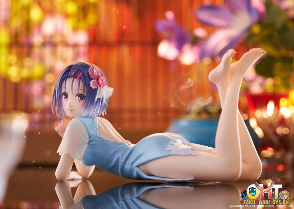 TAITO To Love-Ru Darkness Desktop Cute Figure - Haruna Sairenji (China Dress Ver.) Prize Figure