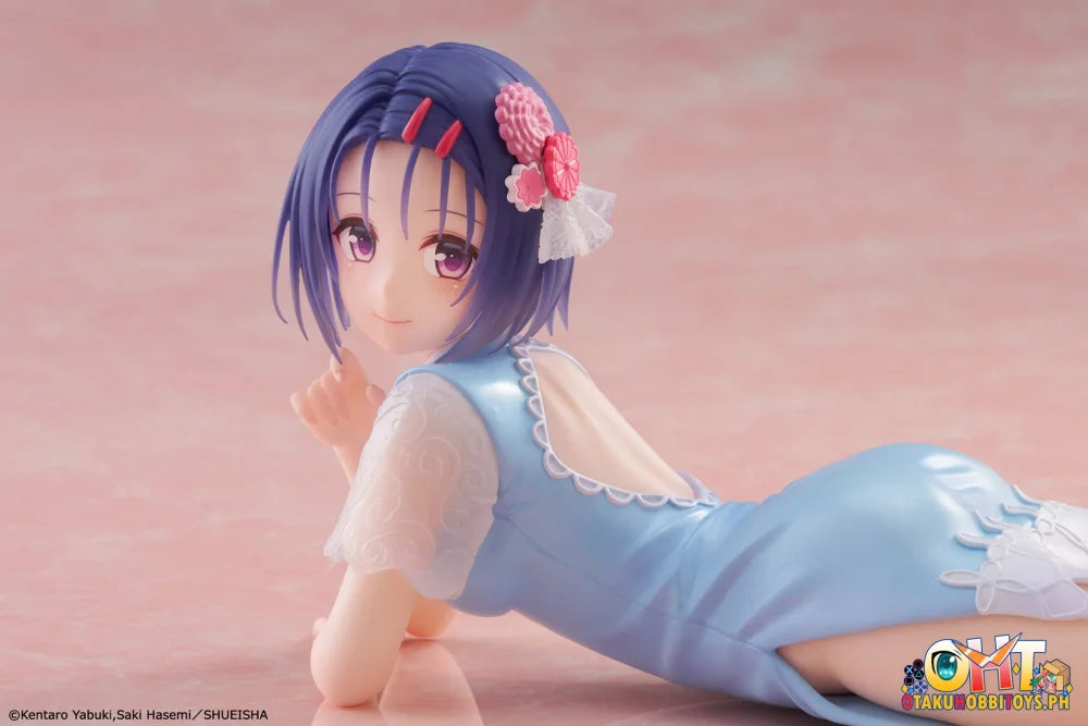 TAITO To Love-Ru Darkness Desktop Cute Figure - Haruna Sairenji (China Dress Ver.) Prize Figure