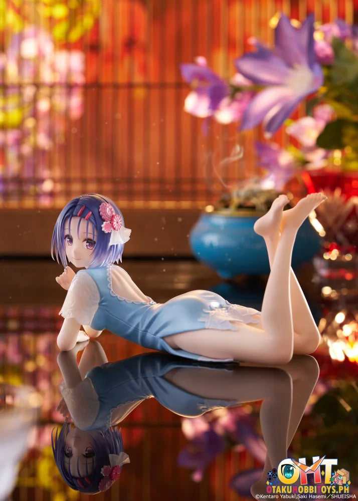 TAITO To Love-Ru Darkness Desktop Cute Figure - Haruna Sairenji (China Dress Ver.) Prize Figure