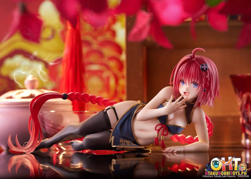TAITO To Love-Ru Darkness Desktop Cute Figure - Mea Kurosaki (Chinese Dress Ver.) - Prize Figure