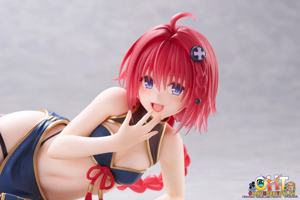 TAITO To Love-Ru Darkness Desktop Cute Figure - Mea Kurosaki (Chinese Dress Ver.) - Prize Figure