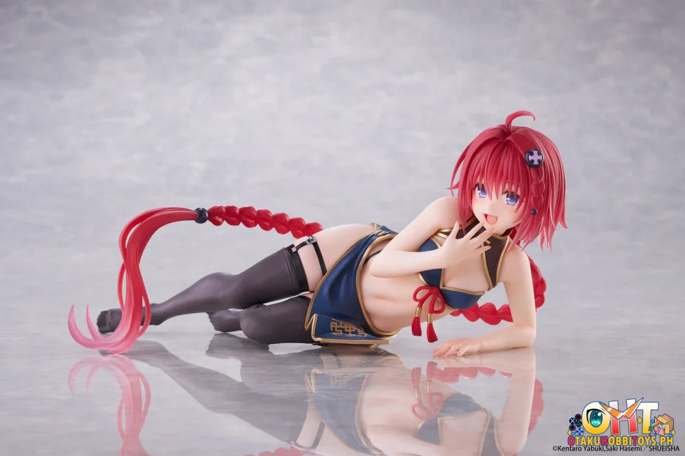 TAITO To Love-Ru Darkness Desktop Cute Figure - Mea Kurosaki (Chinese Dress Ver.) - Prize Figure