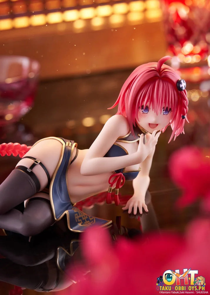 TAITO To Love-Ru Darkness Desktop Cute Figure - Mea Kurosaki (Chinese Dress Ver.) - Prize Figure
