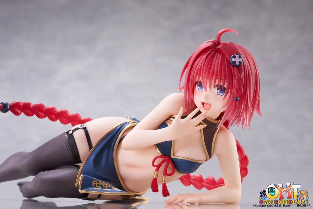 TAITO To Love-Ru Darkness Desktop Cute Figure - Mea Kurosaki (Chinese Dress Ver.) - Prize Figure