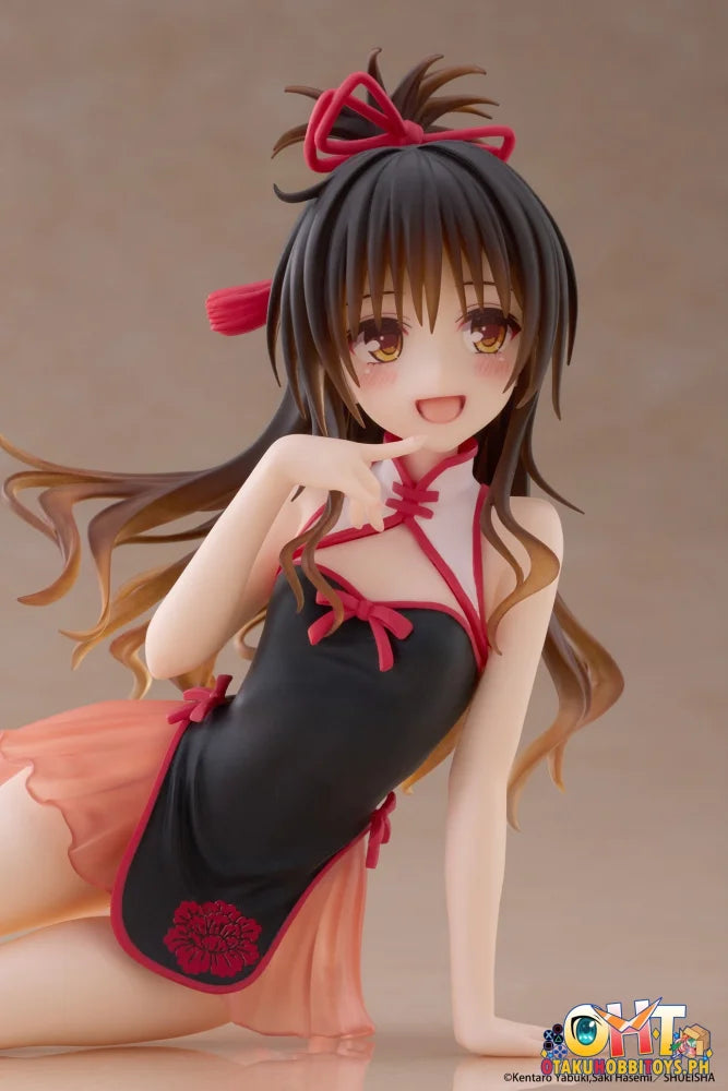TAITO To Love-Ru Darkness Desktop Cute Figure - Mikan Yuki (Chinese Dress Ver.) Prize Figure