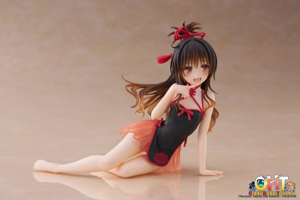 TAITO To Love-Ru Darkness Desktop Cute Figure - Mikan Yuki (Chinese Dress Ver.) Prize Figure