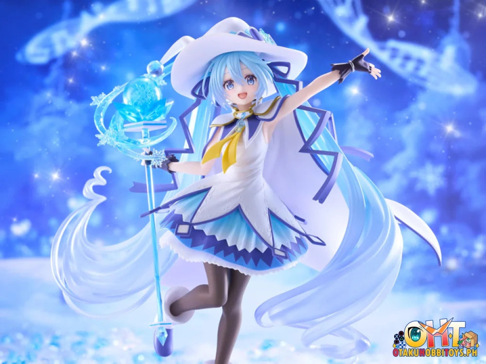 TAITO VOCALOID / Snow Miku Snow Miku AMP+ Figure - SNOW MIKU ALL STARS 2014 ver. - Prize Figure
