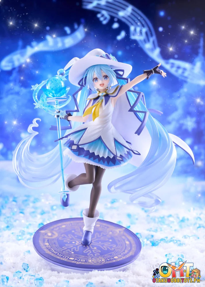 TAITO VOCALOID / Snow Miku Snow Miku AMP+ Figure - SNOW MIKU ALL STARS 2014 ver. - Prize Figure