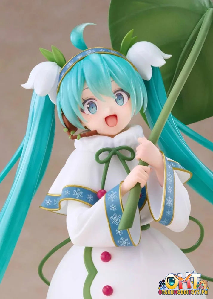 TAITO VOCALOID / Snow Miku Snow Miku AMP+ Figure - SNOW MIKU ALL STARS 2015 ver. - Prize Figure
