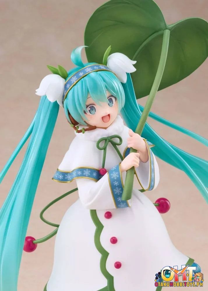 TAITO VOCALOID / Snow Miku Snow Miku AMP+ Figure - SNOW MIKU ALL STARS 2015 ver. - Prize Figure