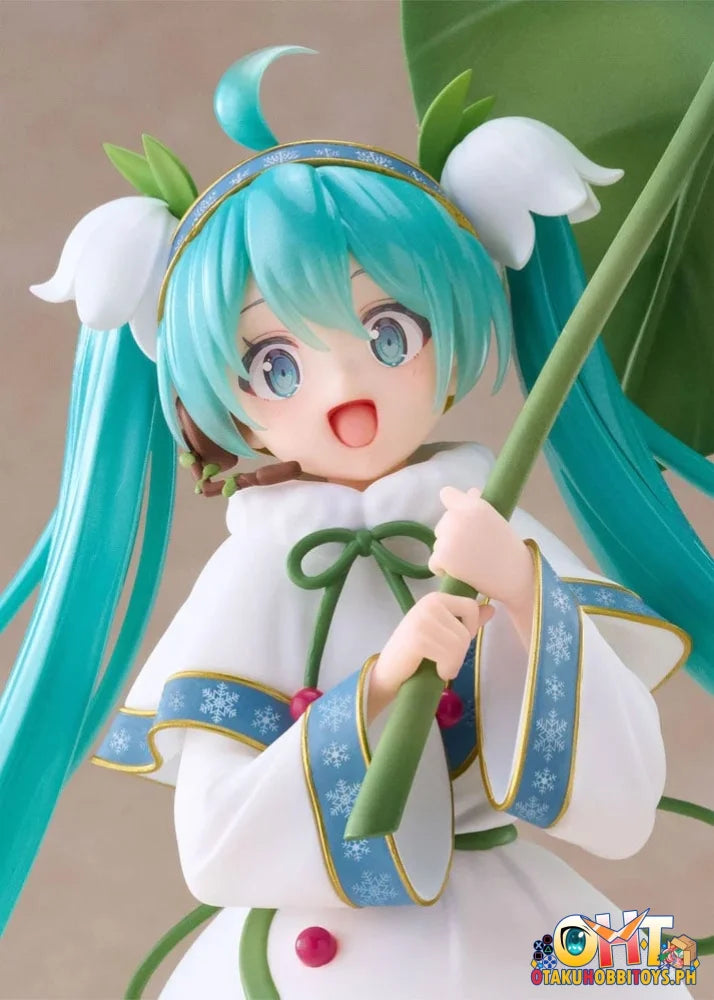 TAITO VOCALOID / Snow Miku Snow Miku AMP+ Figure - SNOW MIKU ALL STARS 2015 ver. - Prize Figure