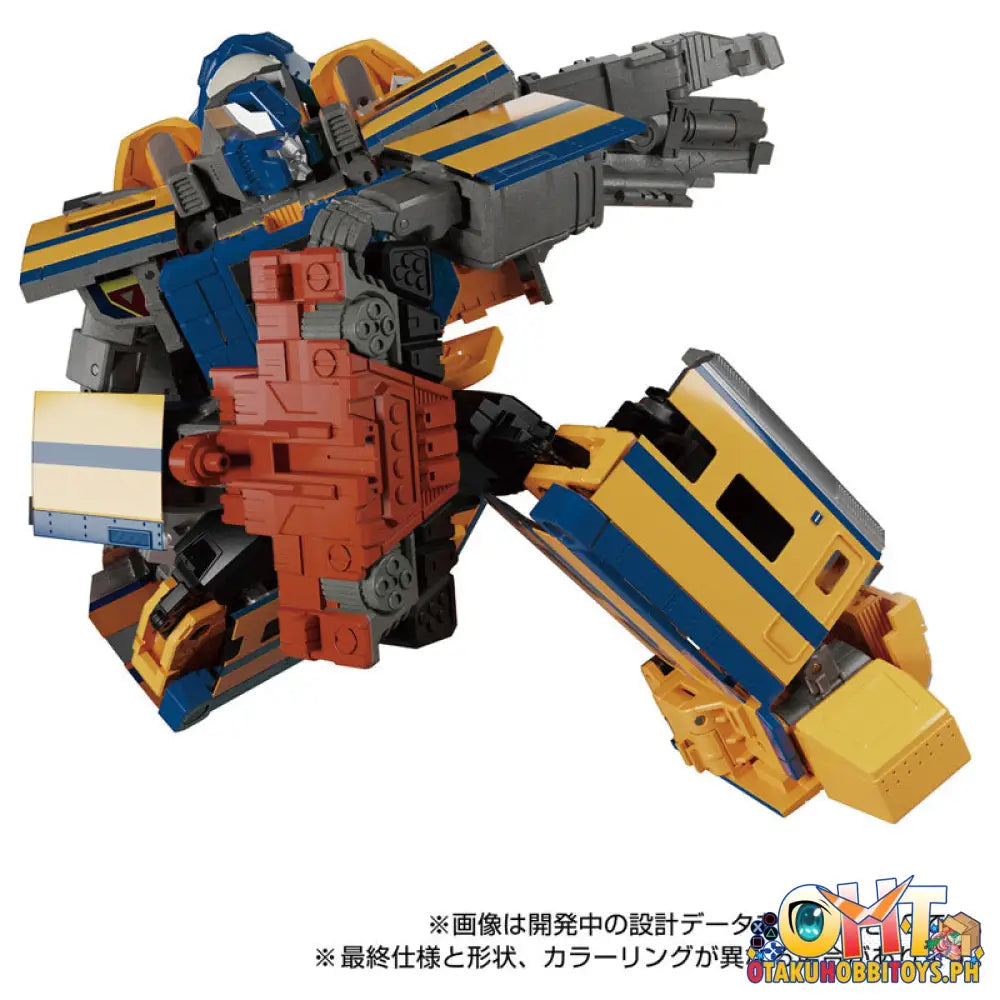 Takara Tomy Transformers Masterpiece Mpg-07 Trainbot Ginou Articulated Figure