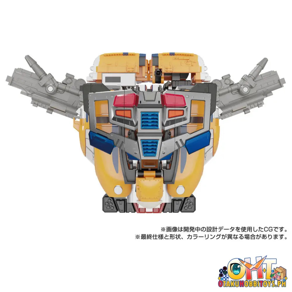 Takara Tomy Transformers Masterpiece Mpg-07 Trainbot Ginou Articulated Figure