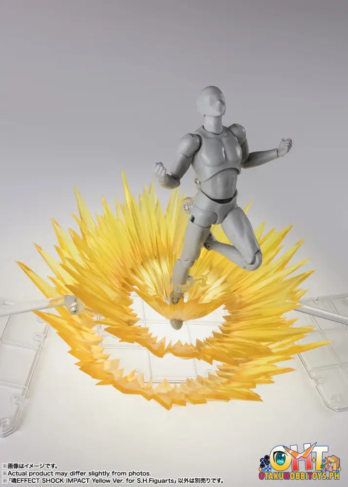 Tamashii Effect Shock Impact Yellow Ver. For S.h.figuarts Tamashii Effect