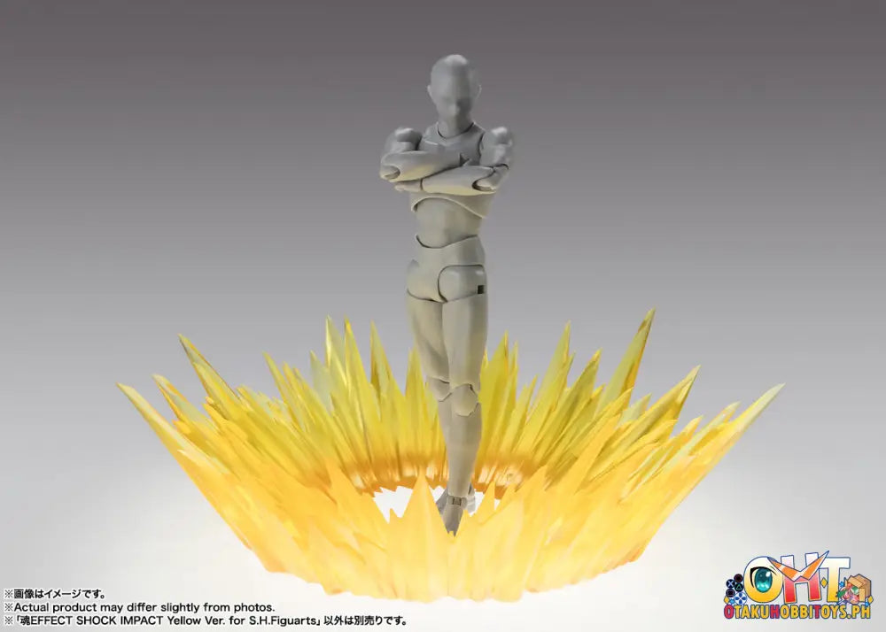 Tamashii Effect Shock Impact Yellow Ver. For S.h.figuarts Tamashii Effect