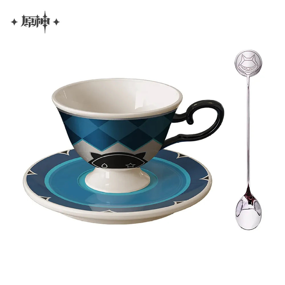 Mihoyo Genshin Impact Lynette Impression Afternoon Tea Cup and Saucer Set - ON HAND