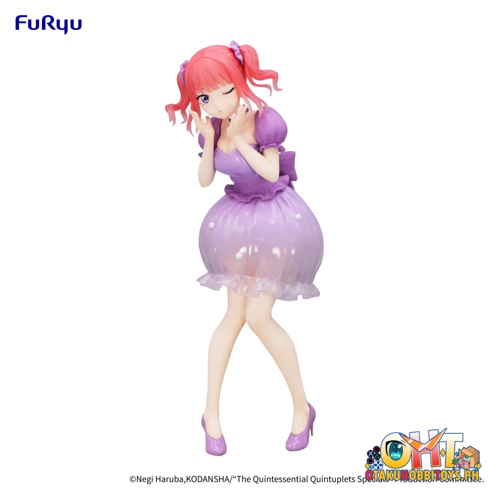 The Quintessential Quintuplets Specials Trio-Try-It Figure -Nakano Nino Pastel Dress Ver.- Prize