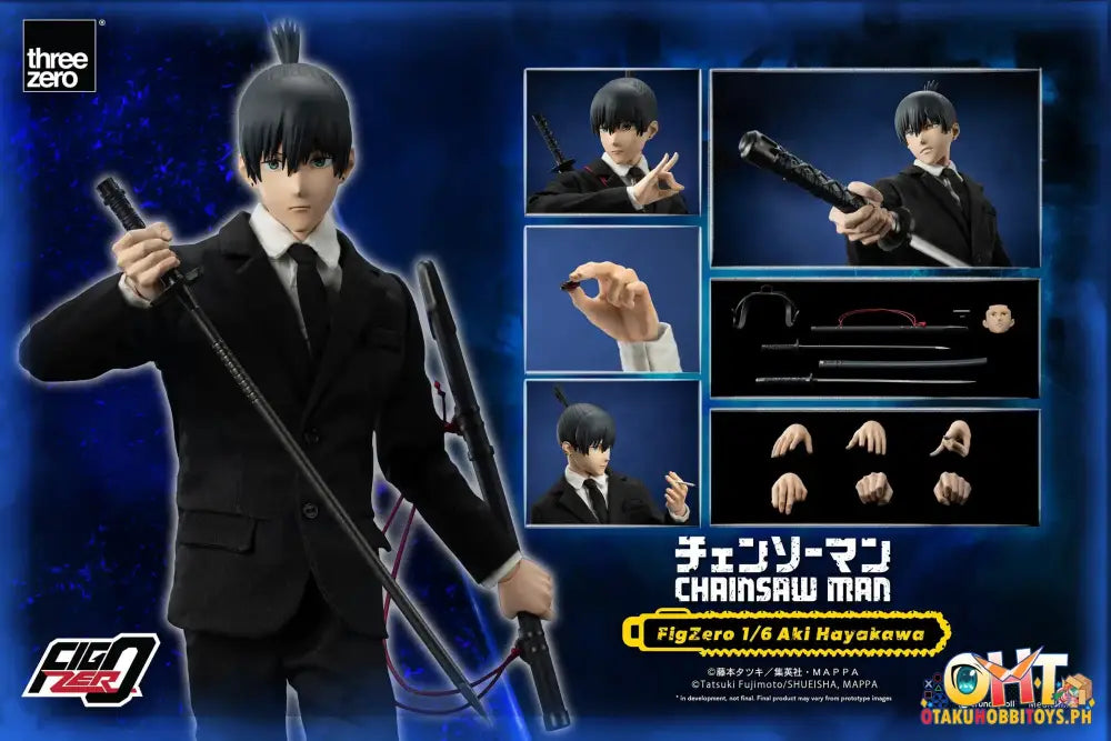 Threezero Chainsaw Man Figzero 1/6 Aki Hayakawa