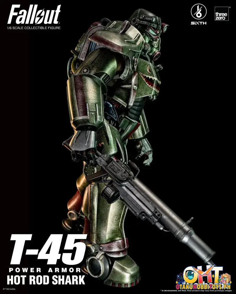 Threezero Fallout 1/6 T - 45 Hot Rod Shark Power Armor Articulated Figure