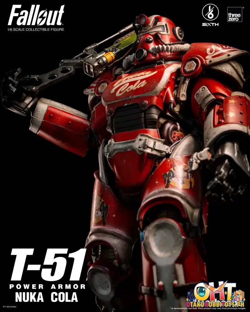 Threezero Fallout 1/6 T - 51 Nuka Cola Power Armor Articulated Figure