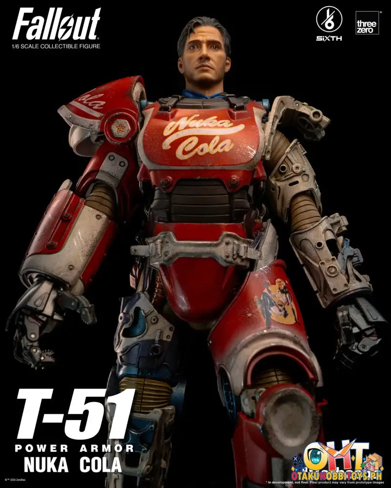 Threezero Fallout 1/6 T - 51 Nuka Cola Power Armor Articulated Figure