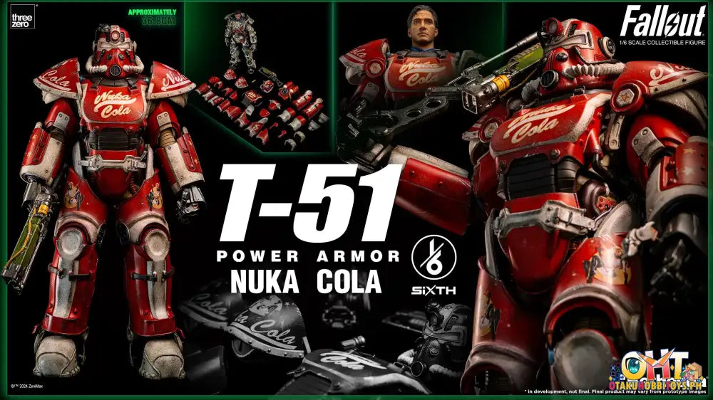 Threezero Fallout 1/6 T - 51 Nuka Cola Power Armor Articulated Figure