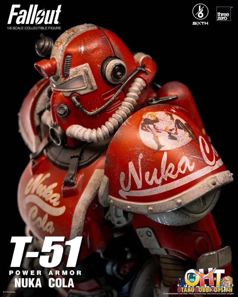 Threezero Fallout 1/6 T - 51 Nuka Cola Power Armor Articulated Figure