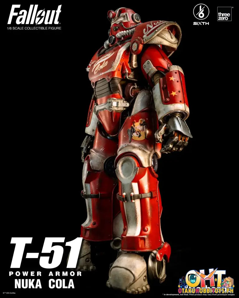 Threezero Fallout 1/6 T - 51 Nuka Cola Power Armor Articulated Figure