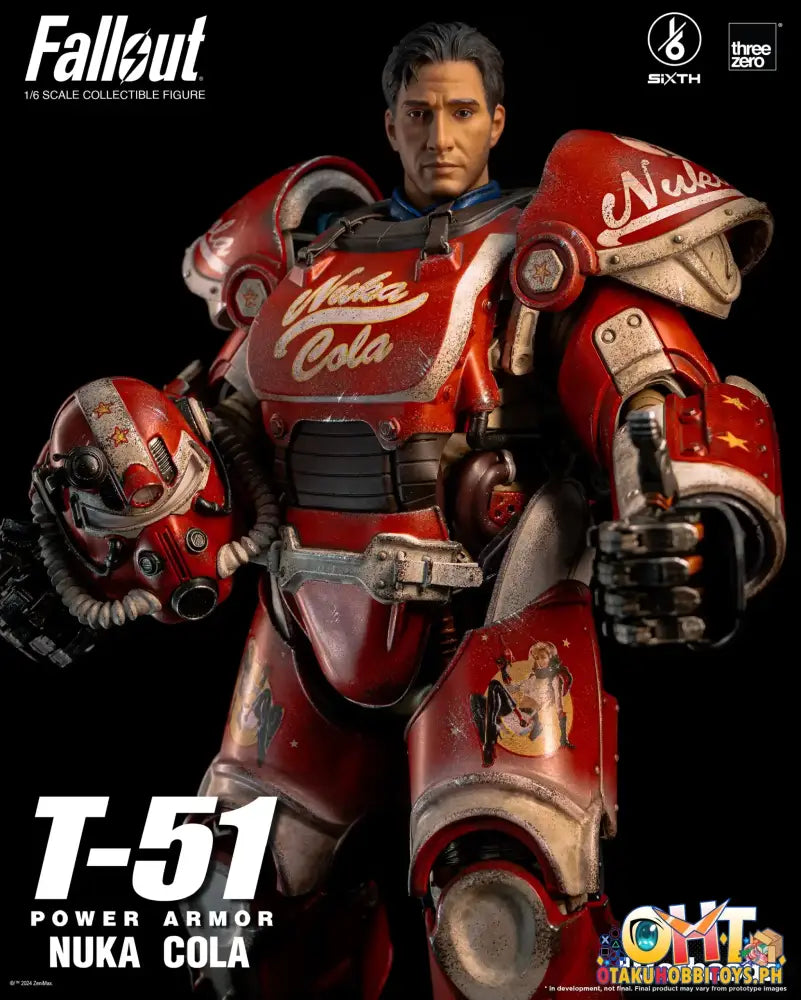 Threezero Fallout 1/6 T - 51 Nuka Cola Power Armor Articulated Figure